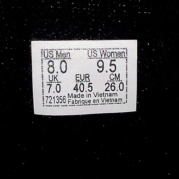 Vans Sk8-Hi Men 8 Women 9.5 Gray Black Skateboarding Shoes - Picture 8 of 8